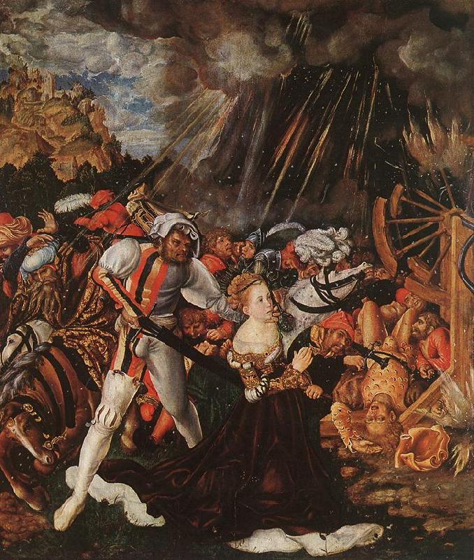CRANACH, Lucas the Elder The Martyrdom of St Catherine gdf China oil painting art
